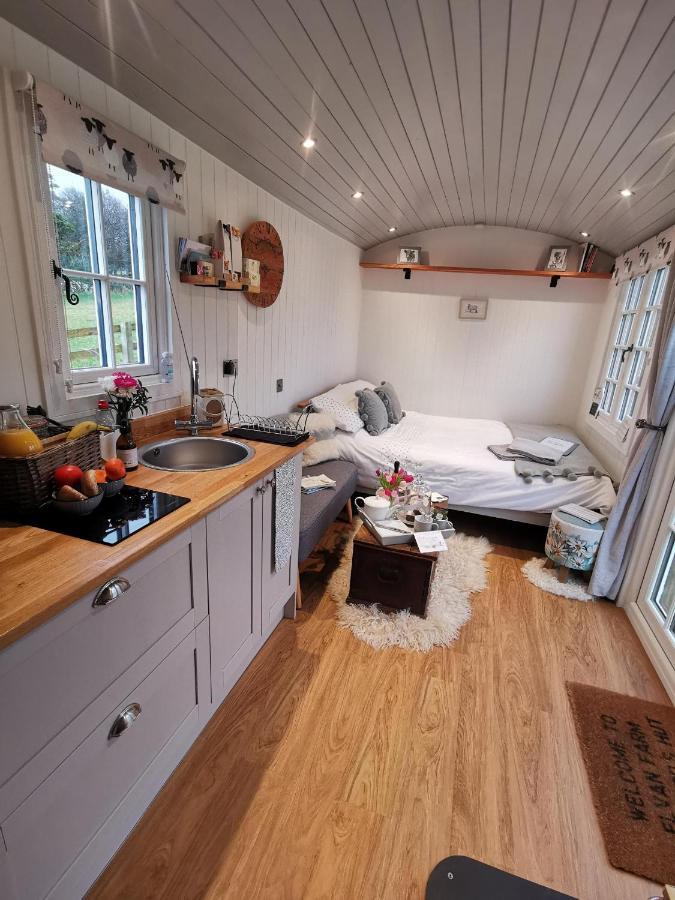 Вилла Elvan Farm Shepherd'S Hut Эксетер Экстерьер фото