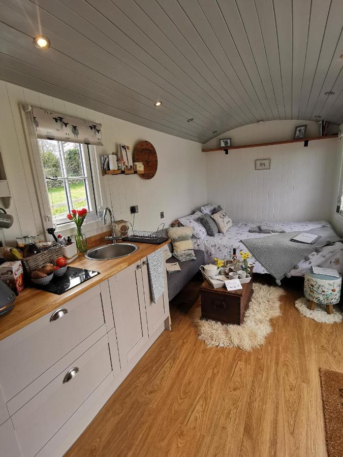 Вилла Elvan Farm Shepherd'S Hut Эксетер Экстерьер фото