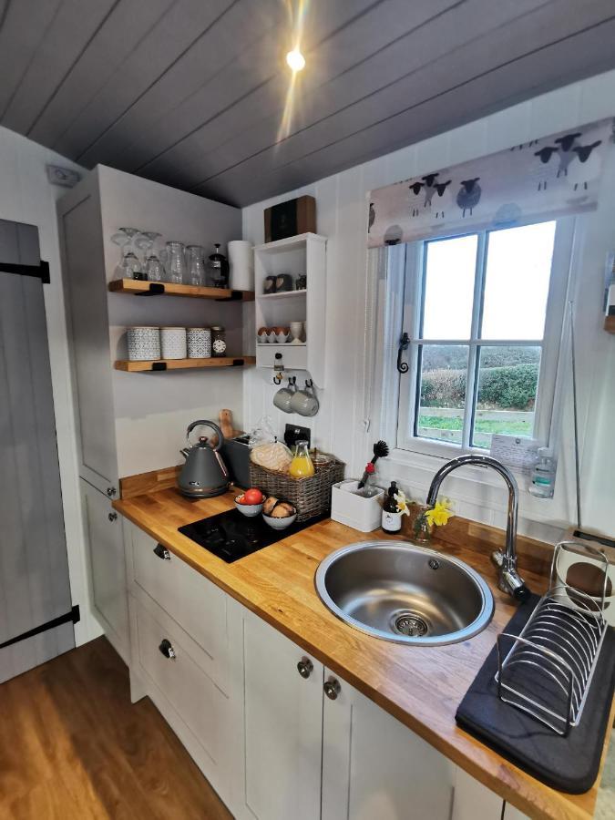 Вилла Elvan Farm Shepherd'S Hut Эксетер Экстерьер фото