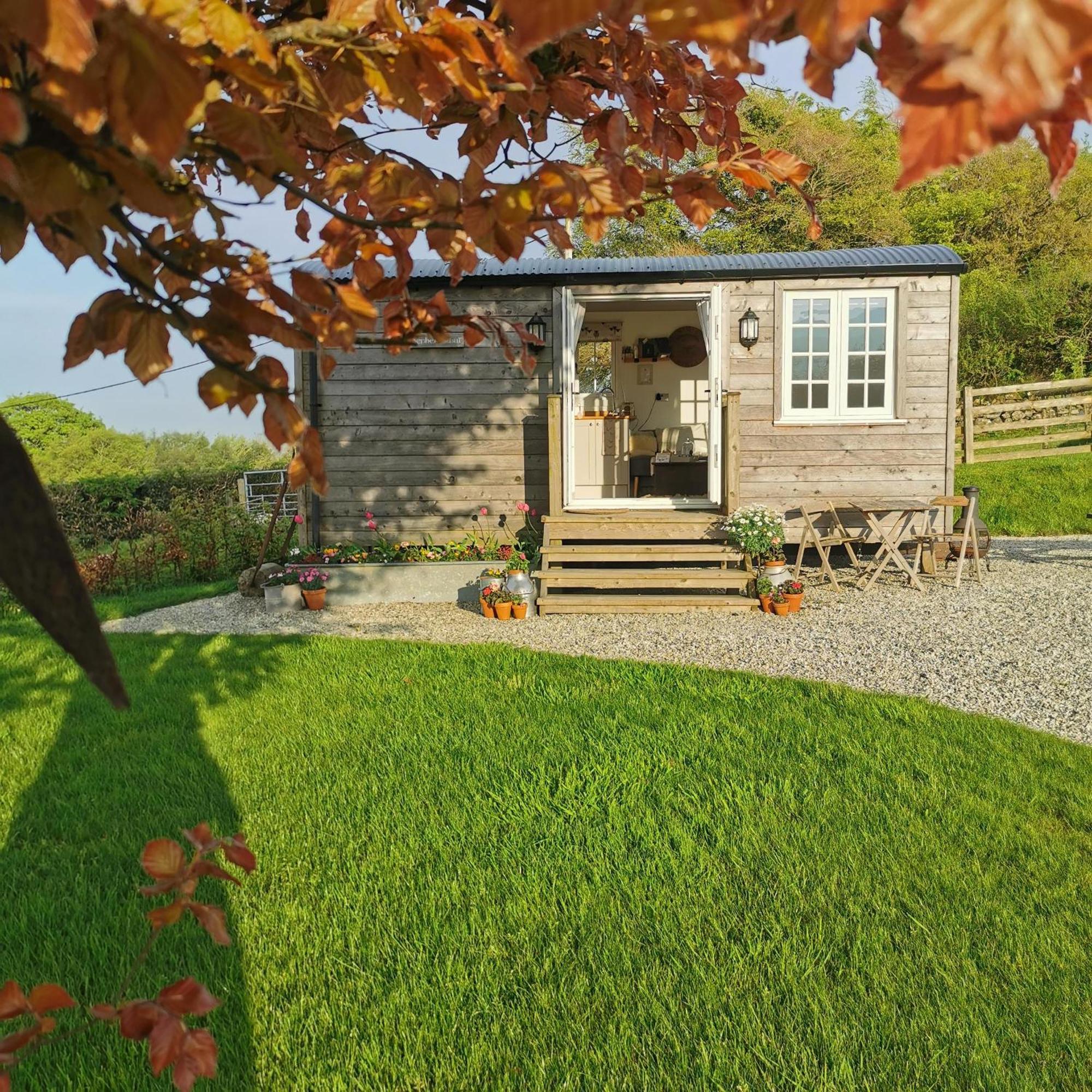 Вилла Elvan Farm Shepherd'S Hut Эксетер Экстерьер фото